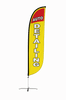 Image of Auto Detailing Feather Flag Yellow
