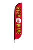 Image of Beer & Wine Feather Flag