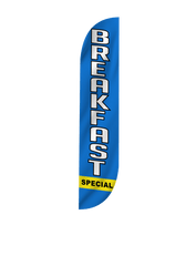 Breakfast Special Feather Flag