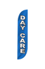 Image of Day Care Feather Flag Blue