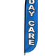 Day Care Feather Flag Blue