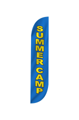 Summer Camp Feather Flag Blue