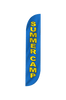 Image of Summer Camp Feather Flag Blue