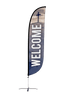 Image of Welcome Church Feather Flag
