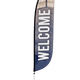 Welcome Church Feather Flag