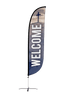 Image of Welcome Church Feather Flag