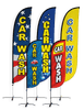 Image of Car Wash Feather Flag