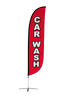 Image of Car Wash Feather Flag