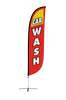 Image of Car Wash Feather Flag