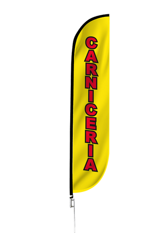 Carniceria Feather Flag