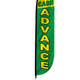 Cash Advance Feather Flag