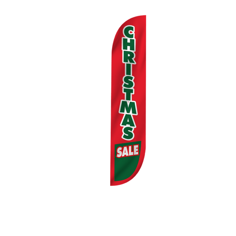 Christmas Sale Feather Flag
