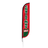 Image of Christmas Sale Feather Flag
