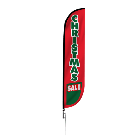 Christmas Sale Feather Flag