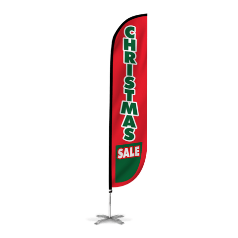 Christmas Sale Feather Flag
