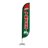 Image of Christmas Trees Feather Flag