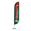 Image of Christmas Trees Feather Flag