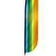 Rainbow Feather Flag