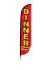 Image of Dinner Special Feather Flag