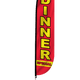 Dinner Special Feather Flag