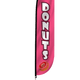 Donuts Feather Flag Flags by Look Our