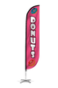 Image of Donuts Feather Flag