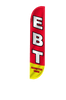 Image of EBT Accepted Here Feather Flag