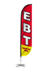 Image of EBT Accepted Here Feather Flag