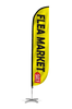 Image of Flea Market Feather Flag Yellow