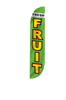 Image of Fresh Fruit Feather Flag Green