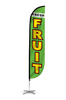 Image of Fresh Fruit Feather Flag Green