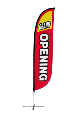 Grand Opening Feather Flag