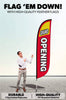 Image of Grand Opening Feather Flag