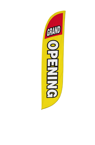 Grand Opening Feather Flag