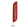 Image of Happy Holidays Feather Flag