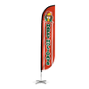 Image of Happy Holidays Feather Flag