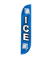 Image of Ice Feather Flag Blue