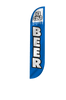Image of Ice Cold Beer Feather Flag