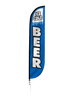 Image of Ice Cold Beer Feather Flag