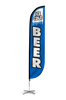 Image of Ice Cold Beer Feather Flag