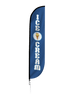 Image of Ice Cream Feather Flag Blue