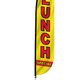 Lunch Special Feather Flag Yellow