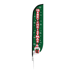 3 1/2' Merry Christmas Sign by Gemmy Inflatable
