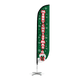 3 1/2' Merry Christmas Sign by Gemmy Inflatable
