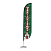 Image of Merry Christmas Feather Flag