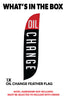 Image of Oil Change Feather Flag - Black 12ft