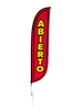 Image of Abierto Feather Flag