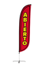 Image of Abierto Feather Flag