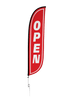 Image of Open Feather Flag