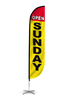 Image of Open Sunday Feather Flag